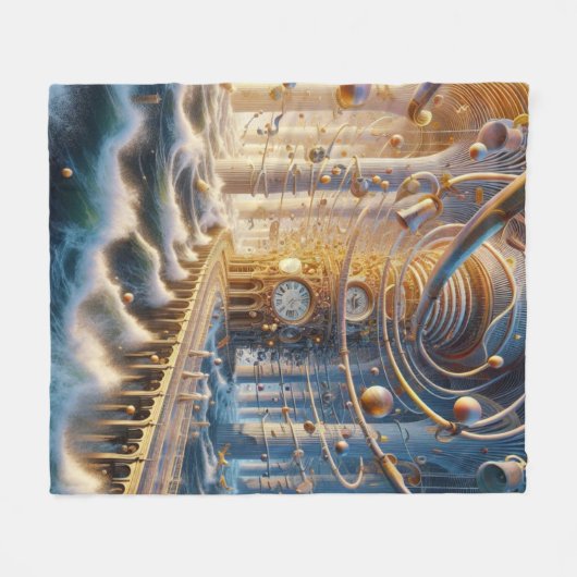 Echoes of '73: The Chronos Ocean's Labyrinth Fleecedecke (Vorderseite (Horizontal))
