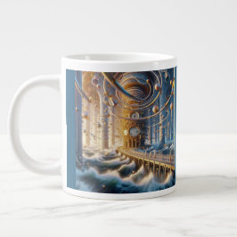 Echoes of '73: The Chronos Ocean's Labyrinth Jumbo-Tasse