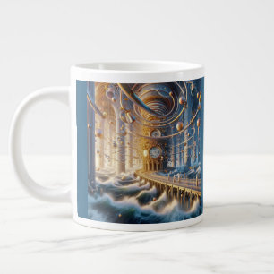 Echoes of '73: The Chronos Ocean's Labyrinth Jumbo-Tasse