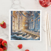 Echoes of '73: The Chronos Ocean's Labyrinth Serviette (Beispiel)