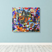 Echoes of a Face Leinwanddruck (Insitu (Holzboden))