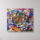 Echoes of a Face Leinwanddruck (Vorderseite)