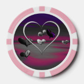 Echoes of a Metallic Romance Poker Chip (Vorderseite)