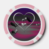 Echoes of a Metallic Romance Poker Chip (Rückseite)