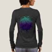 Echoes of Amethyst Tide Tri-Blend Shirt (Rückseite)