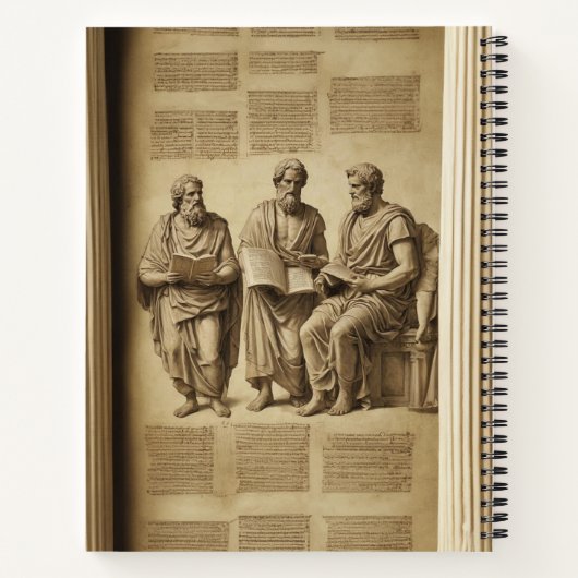 Echoes of Ancient Rome: Latein Notizblock (Rückseite)