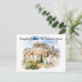 Echoes of Antiquity, Wächter der Akropolis Postkarte (Stehend Vorderseite)