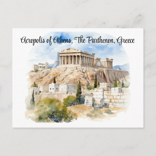 Echoes of Antiquity, Wächter der Akropolis Postkarte (Vorderseite)