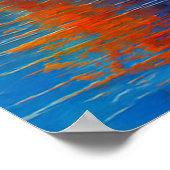 Echoes of Color Landscape Poster (Ecke)