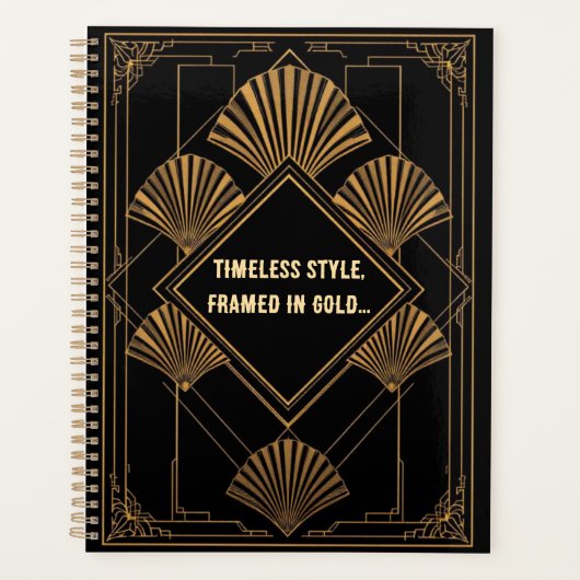 Echoes of Deco Elegance Planer (Vorderseite)