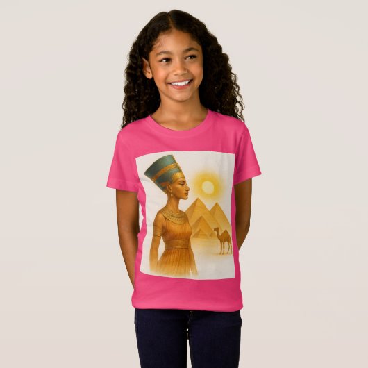 Echoes of Egypt: Kamel durch die Pyramiden, Pyrami T-Shirt (Vorne ganz)