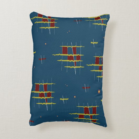 Echoes of Geometry Accent Pillow Dekokissen (Rückseite(Vertikal))