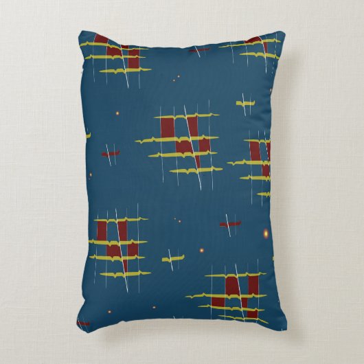 Echoes of Geometry Accent Pillow Dekokissen (Vorderseite(Vertikal))