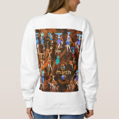 Echoes of Giwerment: March 8th Sweatshirt (Rückseite)