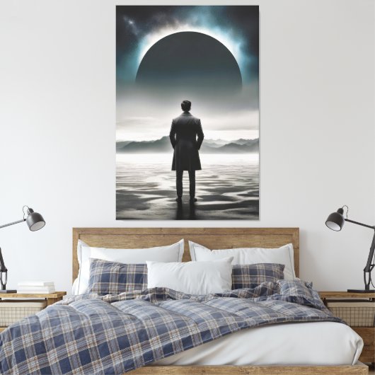 Echoes of Infinity Leinwanddruck (Insitu (Schlafzimmer))