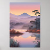 Echoes of Light - Dreamy Monte Brè Poster (Vorne)