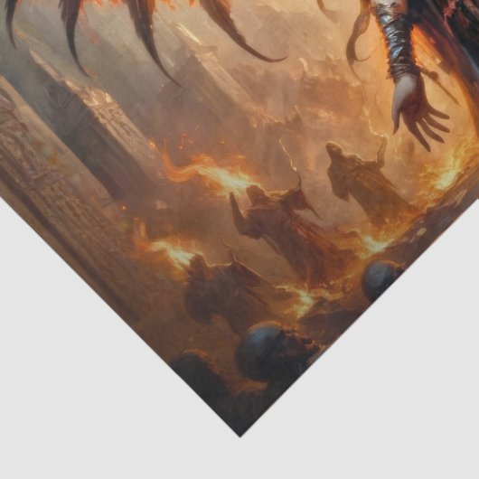 Echoes of Lilith Decoupage Seidenpapier (Detail)