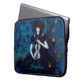 Echoes of Silence: A Violin’s Song of Healing Laptopschutzhülle (Vorderseite Links)