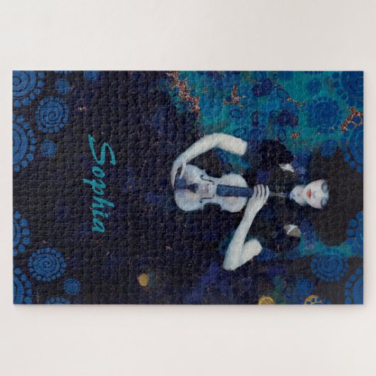 Echoes of Silence: A Violin’s Song of Healing Puzzle (Horizontal)