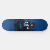 Echoes of Silence: A Violin’s Song of Healing Skateboard (Horizontal)