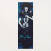 Echoes of Silence: A Violin’s Song of Healing Yogamatte (Rückseite)