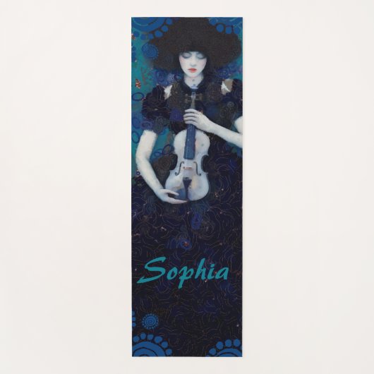 Echoes of Silence: Das Lied einer Violine der Heil Yogamatte (Vorderseite)