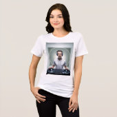 Echoes of Silence – Der Void DJ Tri-Blend Shirt (Vorderseite voll)