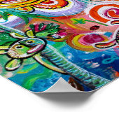 Echoes of Taino und Einheit von Licht und Glück Poster (Ecke)