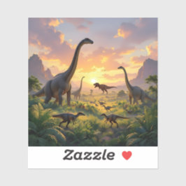 Echoes Of The Ancient World - Square Vinyl Aufkleber