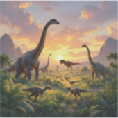 Echoes Of The Ancient World - Square Vinyl Aufkleber (Vorderseite)