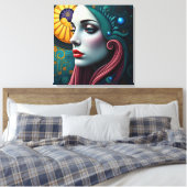 Echoes of the Cosmo Leinwanddruck (Insitu (Schlafzimmer))