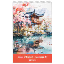 Echoes of the East – Landschaftskunst-Kalender