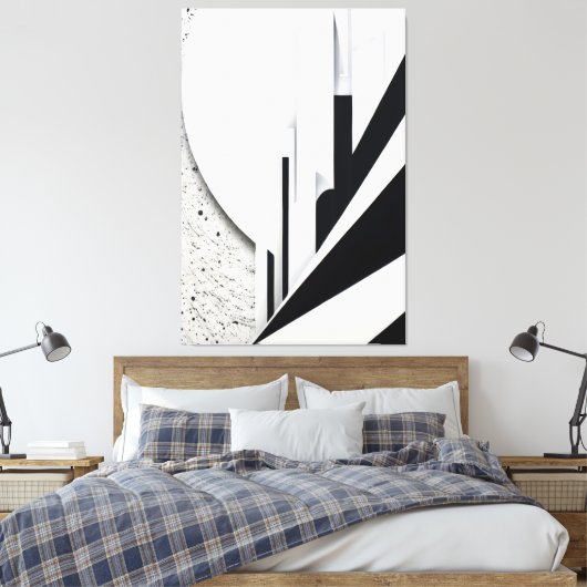 Echoes of the Future Leinwanddruck (Insitu (Schlafzimmer))