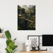 Echoes of the Green Canopy Poster (Heimbüro)