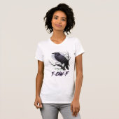 Echoes of the Night: "F-CAW-F" Mystic Raven T-Shir T-Shirt (Vorne ganz)