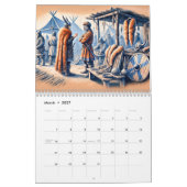 Echoes of the North – Viking History in Pastel 202 Kalender (Mär 2027)