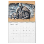 Echoes of the North – Viking History in Pastel 202 Kalender (Feb 2027)