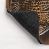 Echoes of the River: Murray Cod Wood Print, Mousepad (Ecke)