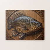 Echoes of the River: Murray Cod Wood Print, Puzzle (Horizontal)
