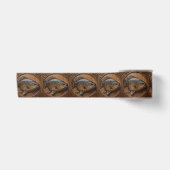 Echoes of the River: Murray Cod Wood Print, Satinband (Vorderseite)