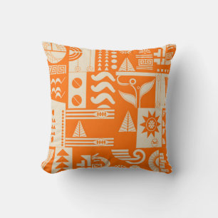 Echoes of the Stbe Abstrakt Boho Classic Kissen