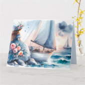 Echoes of the Tide Karte (Gelbe Blume)