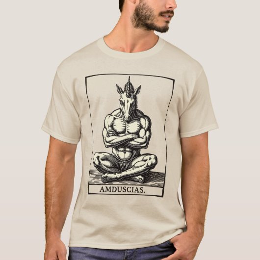 Echoes Of The Unseen Orchestra Amduscias T-Shirt (Vorderseite)