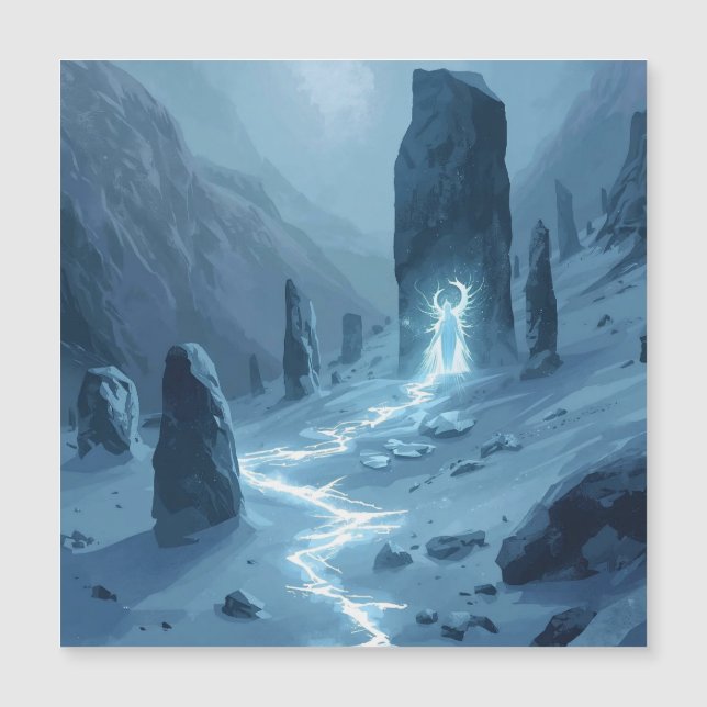 Echoes of the Winter Watcher Magnetkarte (Vorderseite)