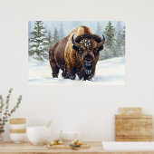 Echoes of Winter: Das Bison's Reich Poster (Küche)