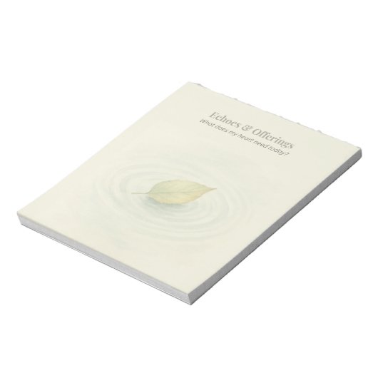 Echoes & Offerings | tägliche Reflektion Notizblock (Rotiert)