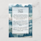 Echoes Through the Misty Pines Begleitkarte (Vorderseite)