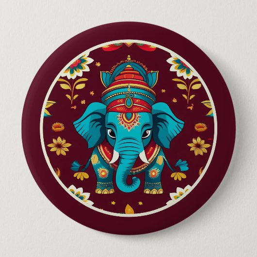 Echoes von Ganesha, Diwali Button (Vorderseite)