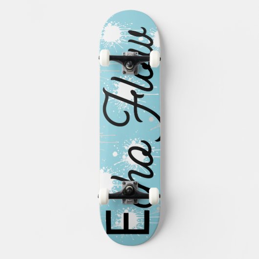 EchoFlow Skateboard Deck (Vorderseite)