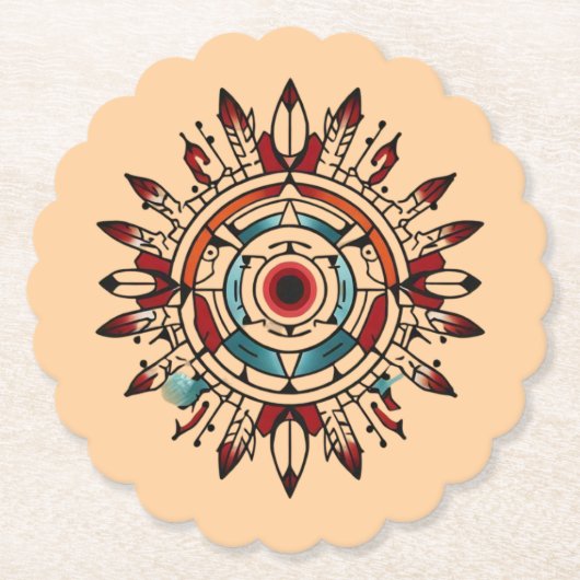 "Echoing the Earth" Untersetzer (Vorderseite)